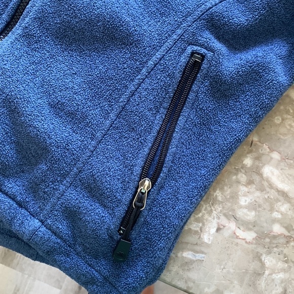 The North Face blue jacket size Medium zipper fleece - Picture 11 of 12